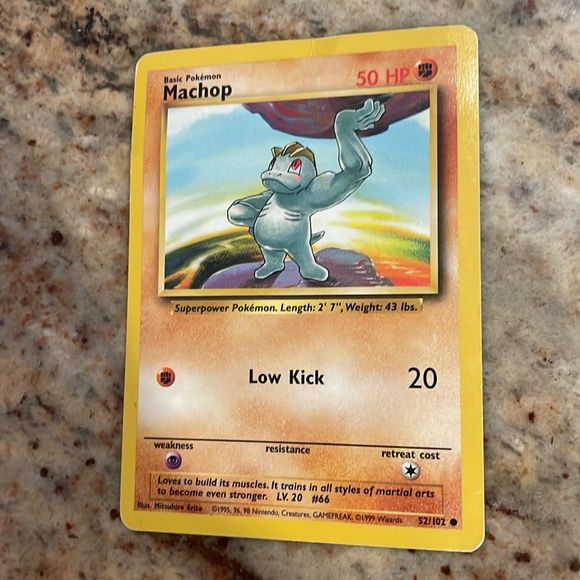what is the rarest 1995 pokemon card Pokémon Celebrations Venusaur, 25th Anniversary Holo Rare Reprint from + Surprise Card! : Toys & Games 1999 Very rare Machop 1995,96,98